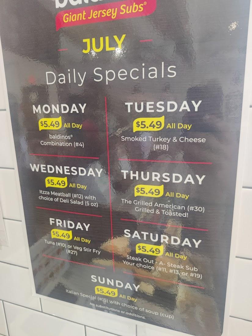 Baldino's Giant Jersey Subs